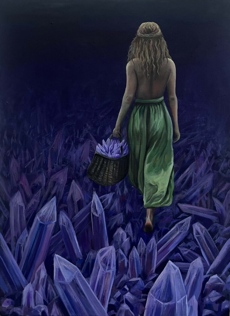 Sběratelka ametystů